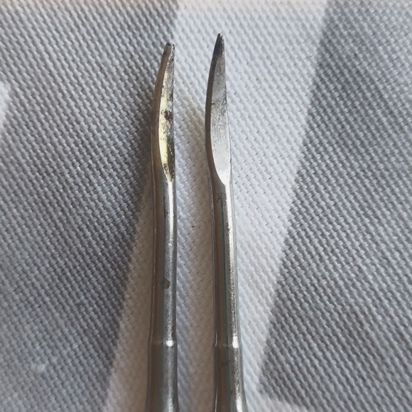 . Vintage Henry Marcus Quackenbush HMQ Metal Nut Cracker/Shell Seafood 2 Picks - Picture 3 of 4